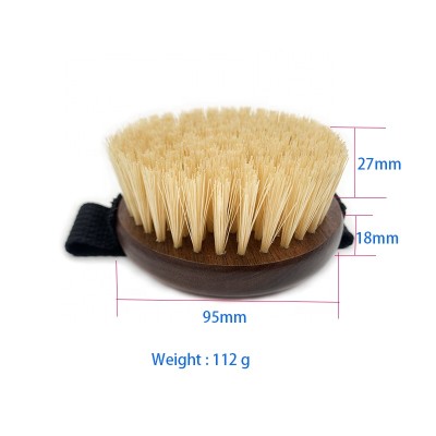 Bath Brush sisal hemp  Natural Bristle Body Brush Remove Dead Skin