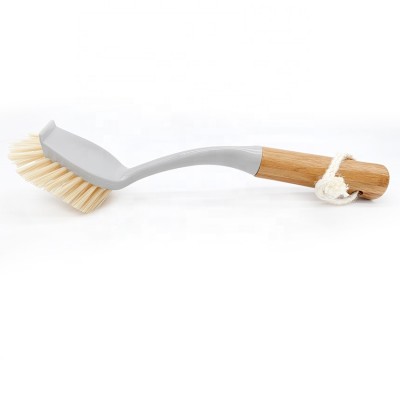 bamboo hair cleaning brush with solid wooden handle Cleaning Brush